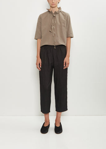 Linen Wool Tapered Pant