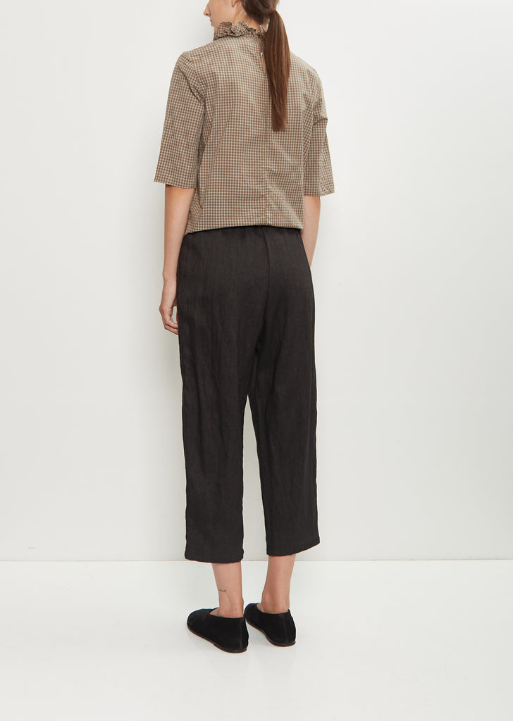 Linen Wool Tapered Pant
