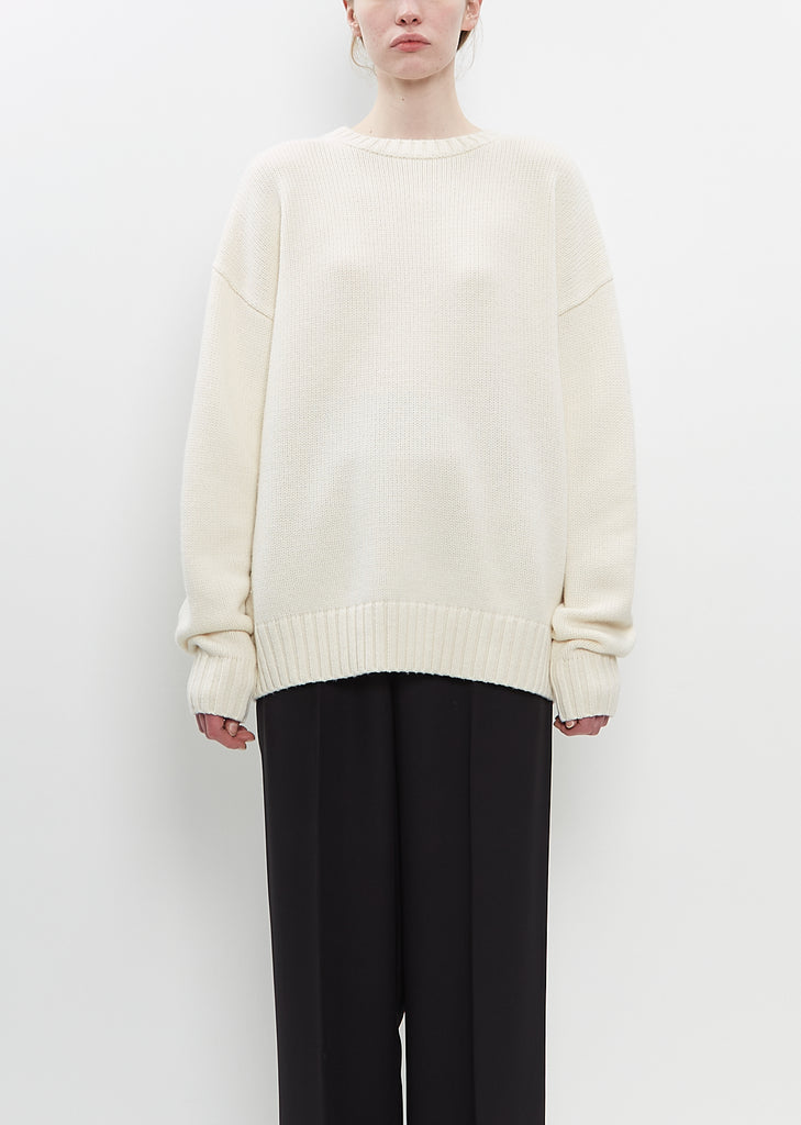 Cashmere n°383 Lovely Sweater — Cream