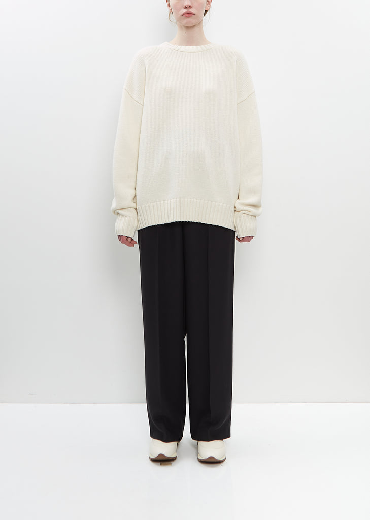 Cashmere n°383 Lovely Sweater — Cream