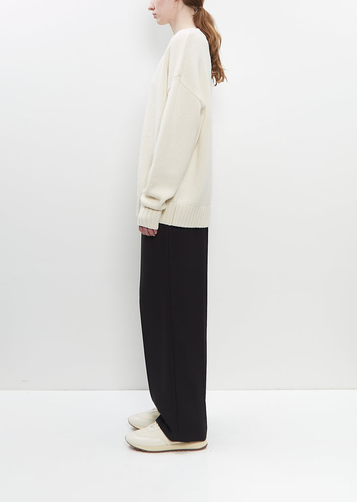 Cashmere n°383 Lovely Sweater — Cream