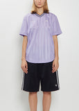 Football Jacquard Tee — Light Purple