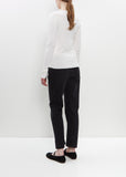 Cotton Cashmere n°392 Eel Top — Snow