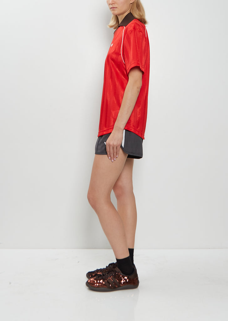 Football Jacquard Tee — Better Scarlett