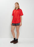 Football Jacquard Tee — Better Scarlett