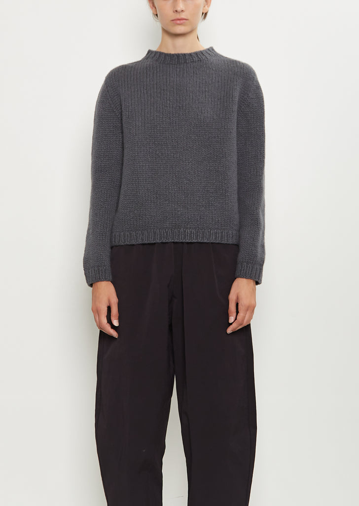Parker Cashmere Sweater — Vintage Grey
