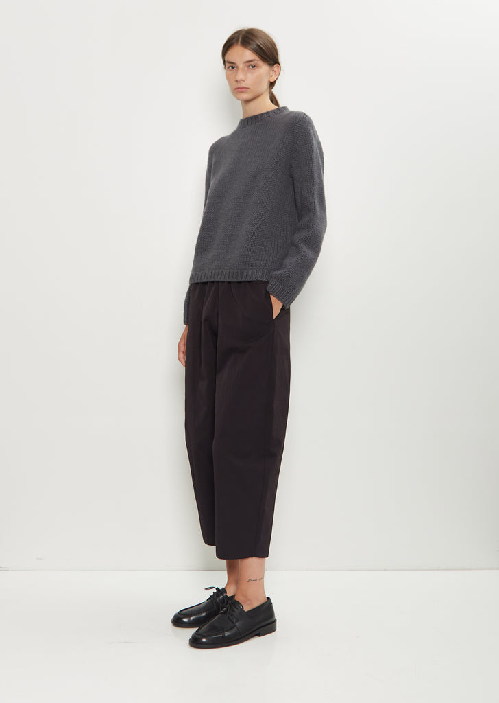 Parker Cashmere Sweater — Vintage Grey