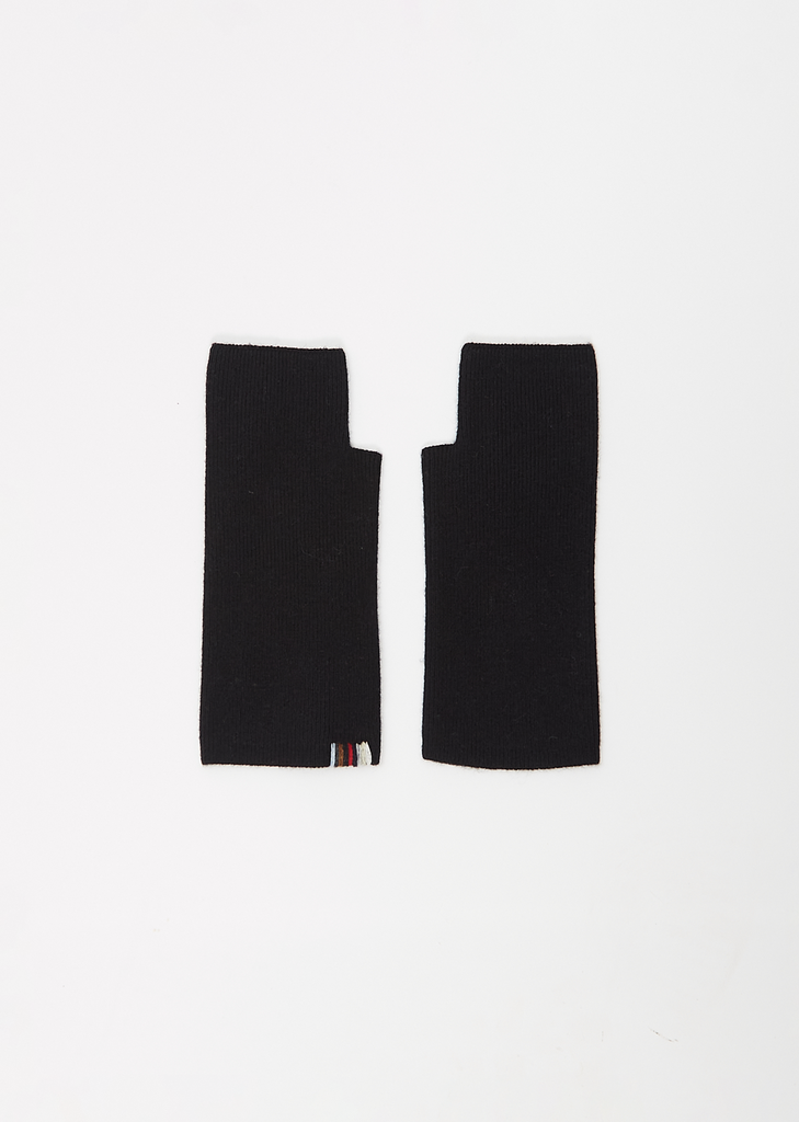 Cashmere Nylon n°391 Moufle Gloves — Raven