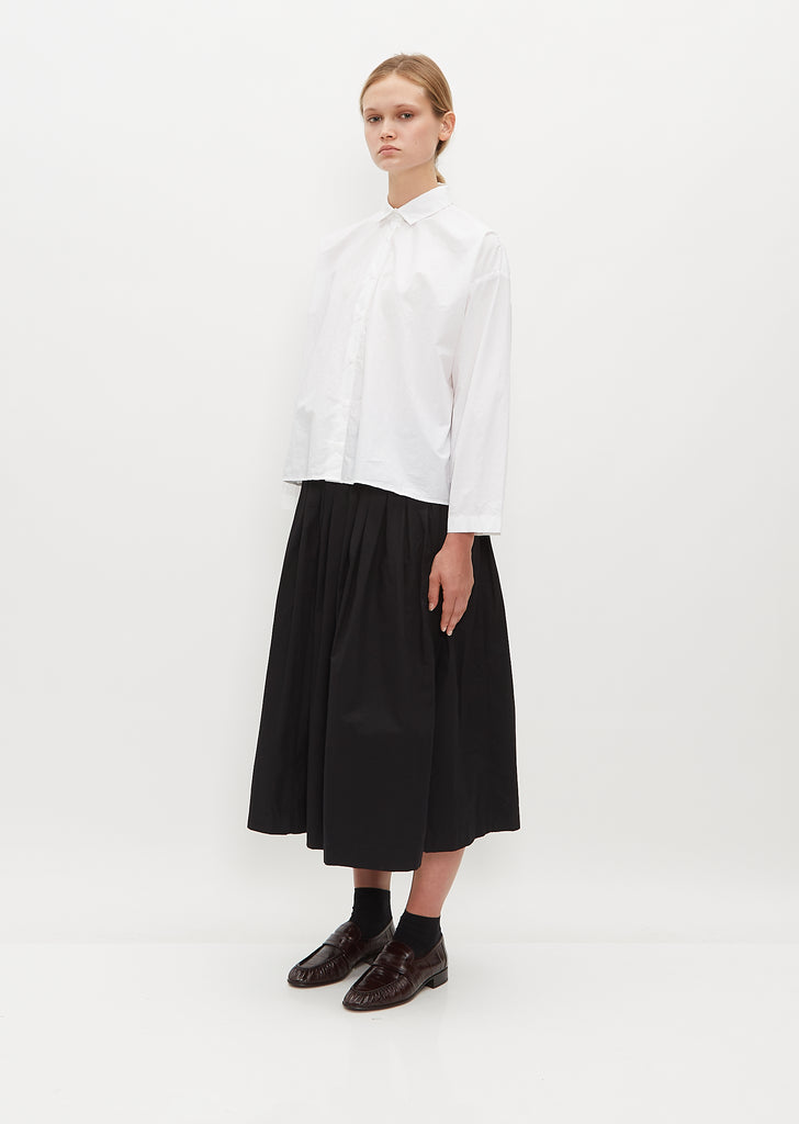 Short Overshirt — White