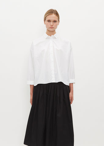 Short Overshirt — White