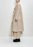 Cotton Big Collar Coat