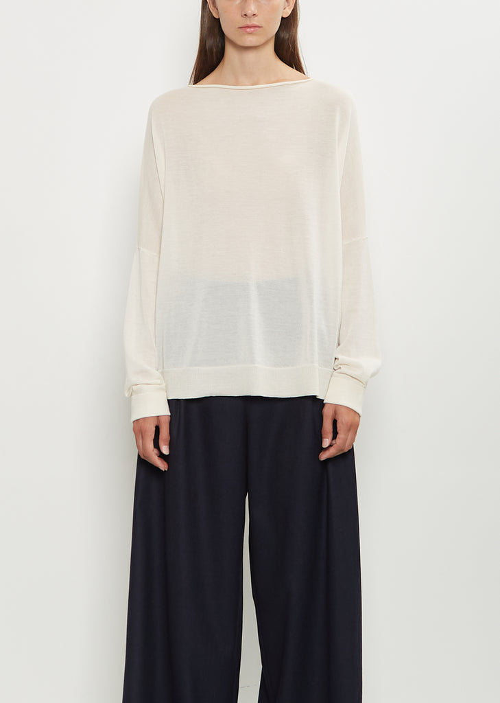 Cashmere Boat Neck Sweater