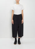 Wide Technical Silk Pants