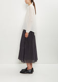 Cotton Silk Lawn Blouse — Off White
