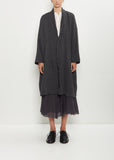 Refined Wool Gauze Coat