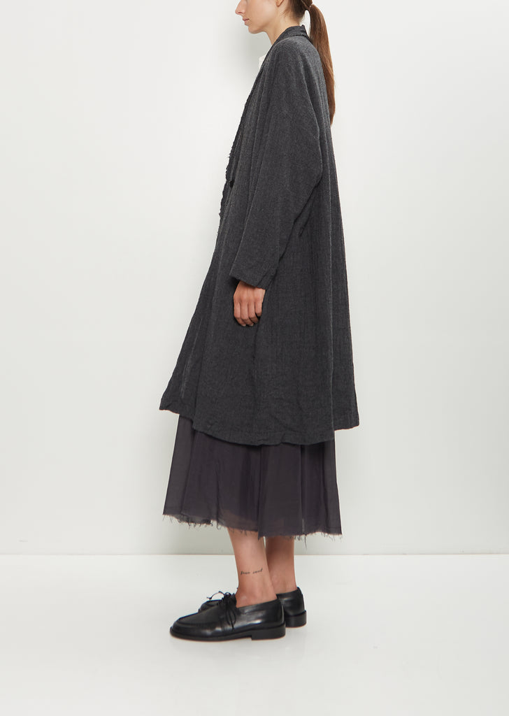 Refined Wool Gauze Coat
