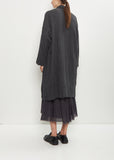 Refined Wool Gauze Coat