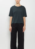 Simple Cotton Linen T-Shirt — Algae
