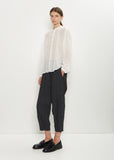 Stretch Pleated Pants