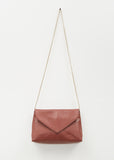 Envelope Leather Bag — Rust