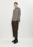 Cat Patrol Print Cotton Shirt