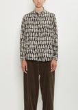 Cat Patrol Print Cotton Shirt