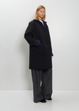 Andy Reversible Quilted Nylon Silk Coat