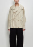 Cotton Double Flap Light Blouson