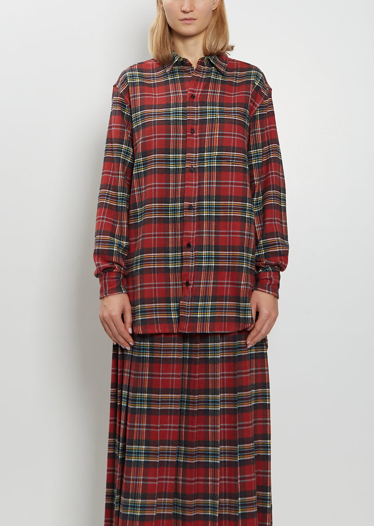 Pablo Cotton Tartan Shirt