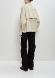 Cotton Double Flap Light Blouson