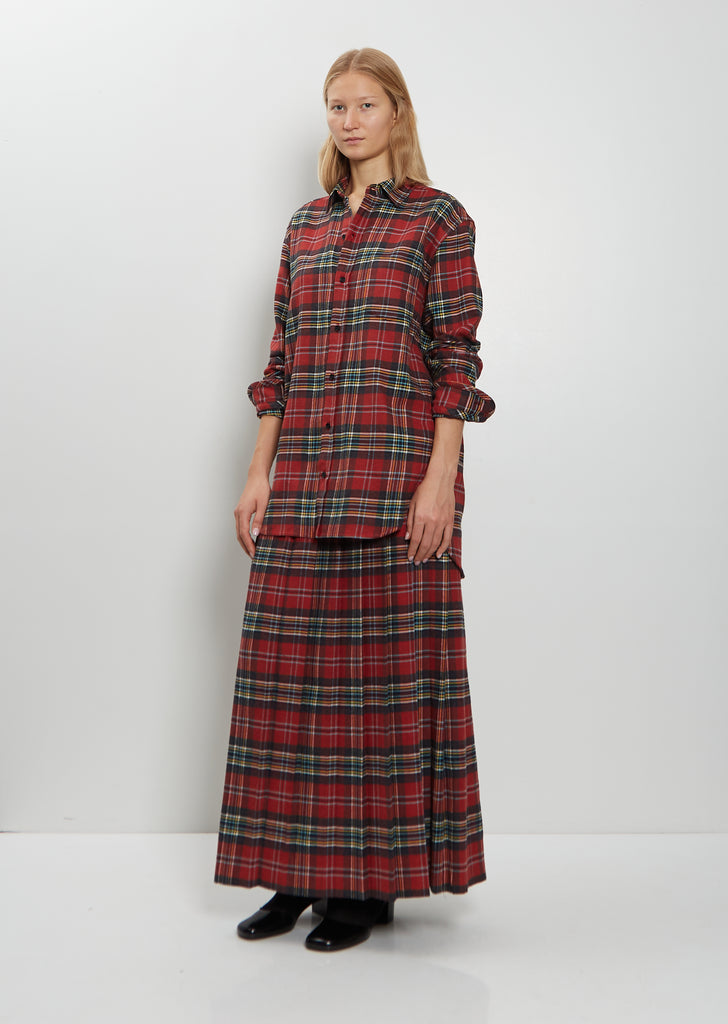 Pablo Cotton Tartan Shirt