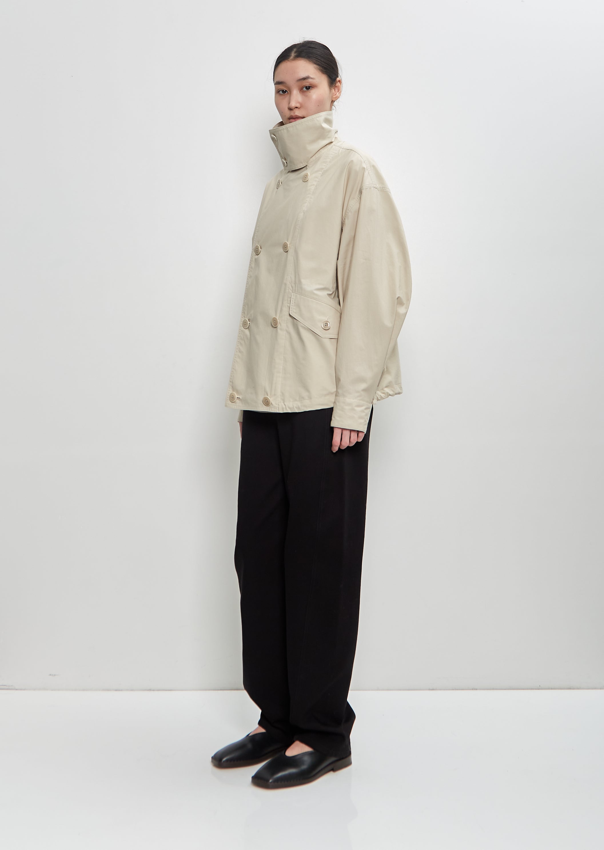 Cotton Double Flap Light Blouson – La Garçonne