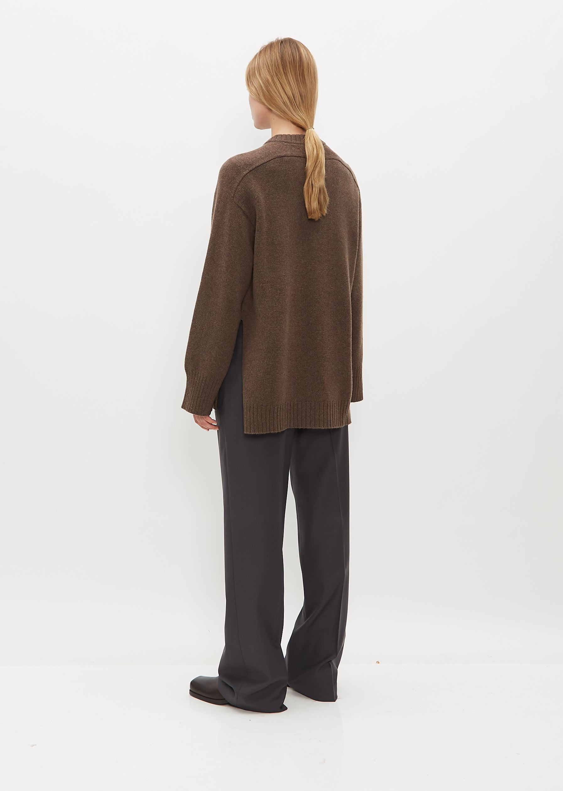 Safi Wool Cashmere Sweater – La Garçonne