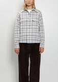 Juergen Wool Check Overshirt