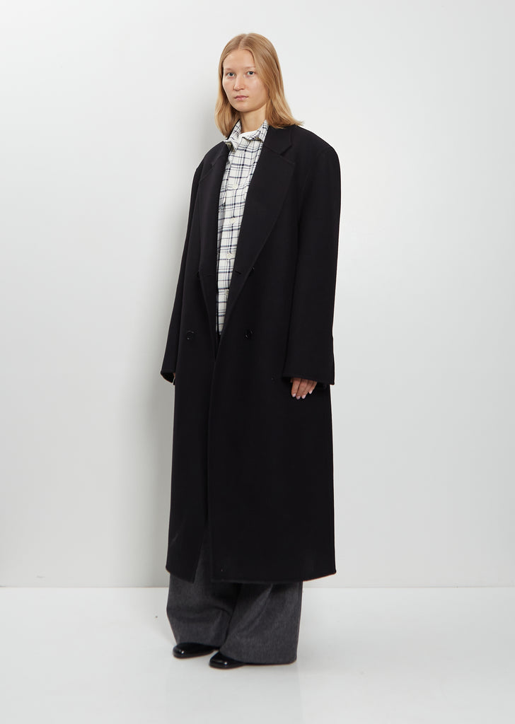 Vanley Double Breasted Wool Coat