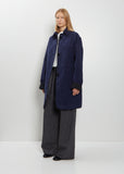 Andy Reversible Quilted Nylon Silk Coat