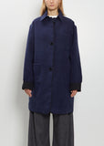Andy Reversible Quilted Nylon Silk Coat