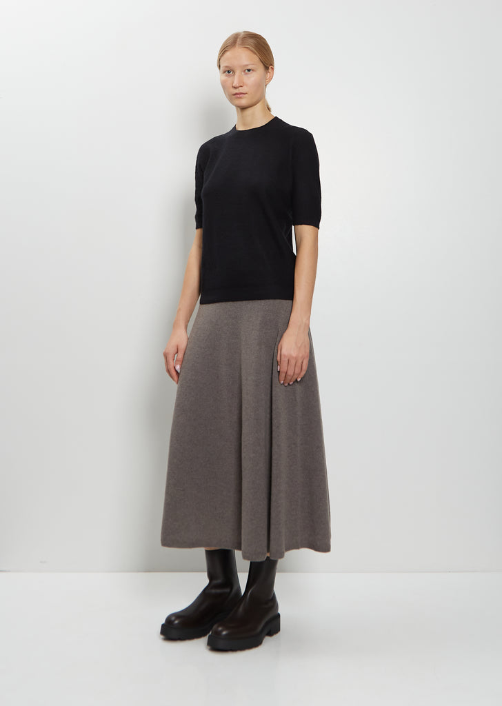 Marika Cashmere Top — Black