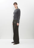 Viscose Liquid Pant — Forest