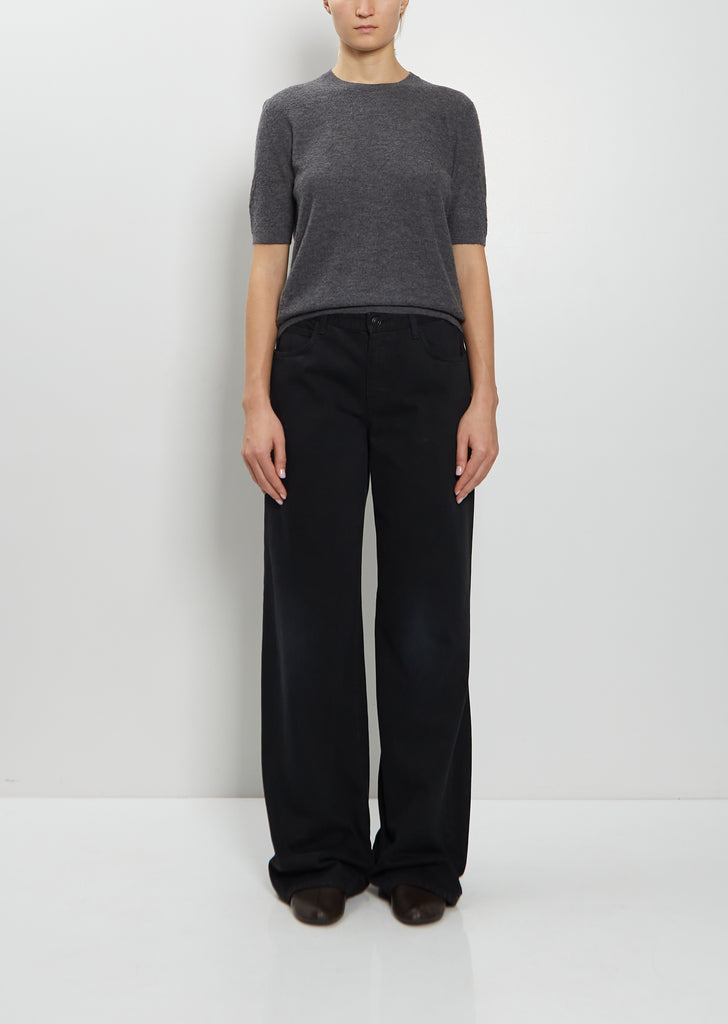 Eglitta Cotton Jean — Black