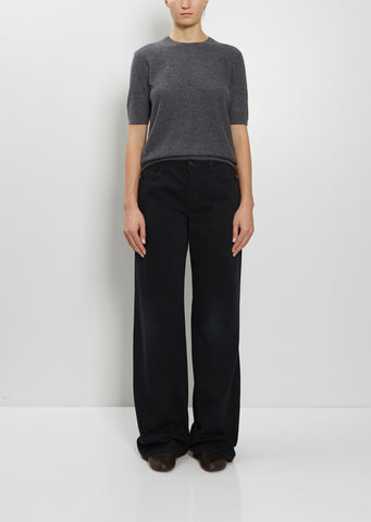 Eglitta Cotton Jean — Black