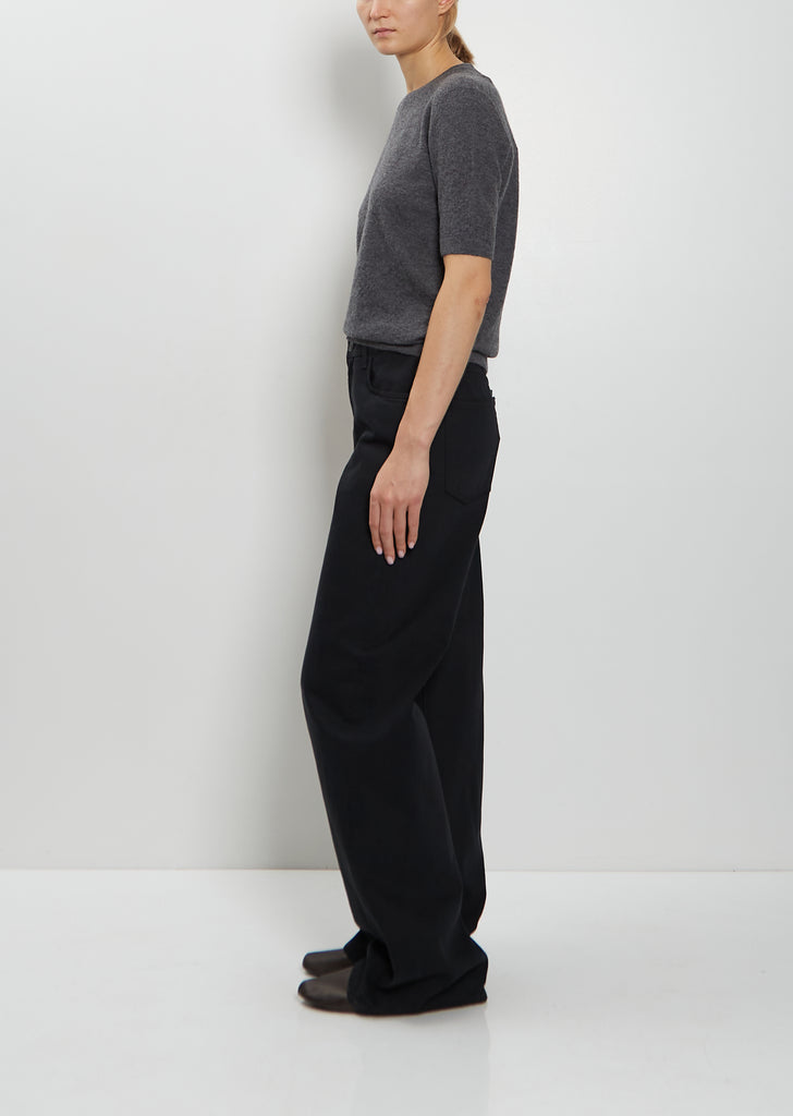 Eglitta Cotton Jean — Black