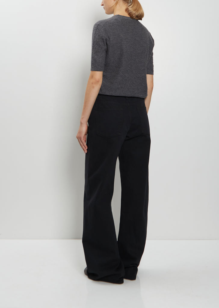 Eglitta Cotton Jean — Black