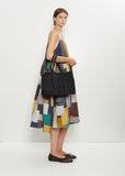 Washed Cotton Boston Bag, Small