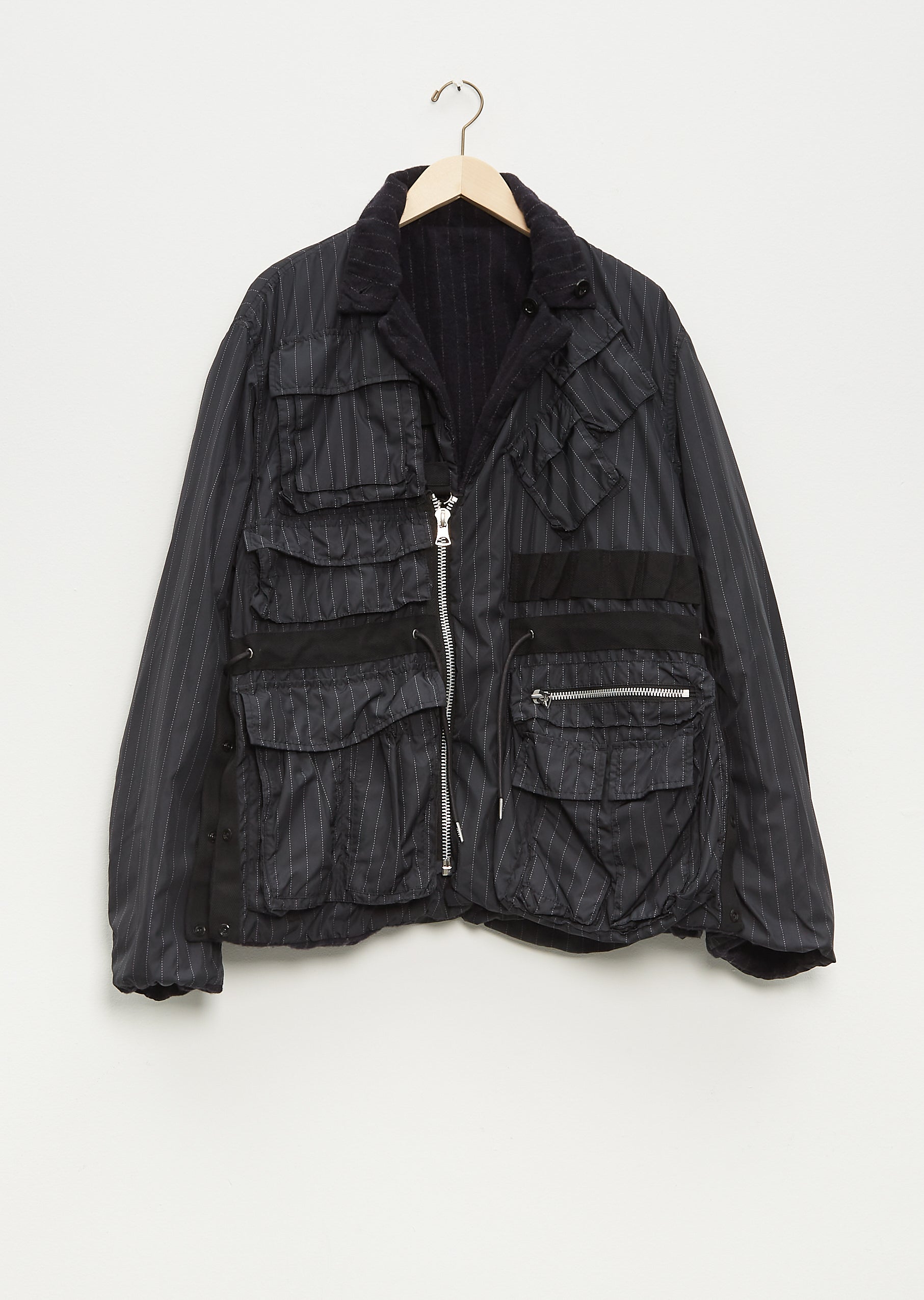 Wool Shrivel Reversible Jacket – La Garçonne