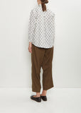 Fabric Buttons Cotton Shirt