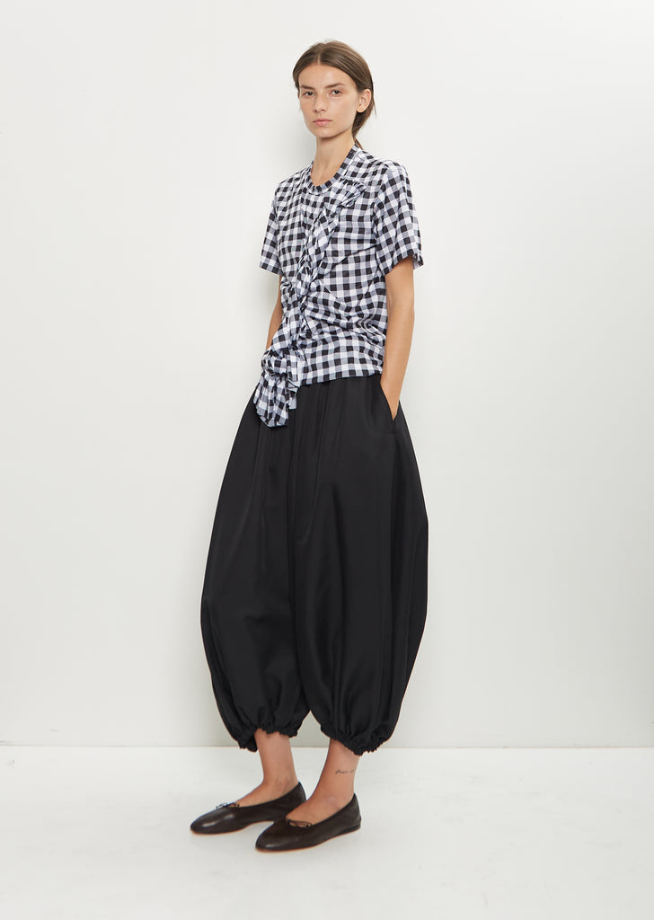 Tie Detail Jersey T-Shirt