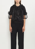 Organza Cotton Jersey T-Shirt