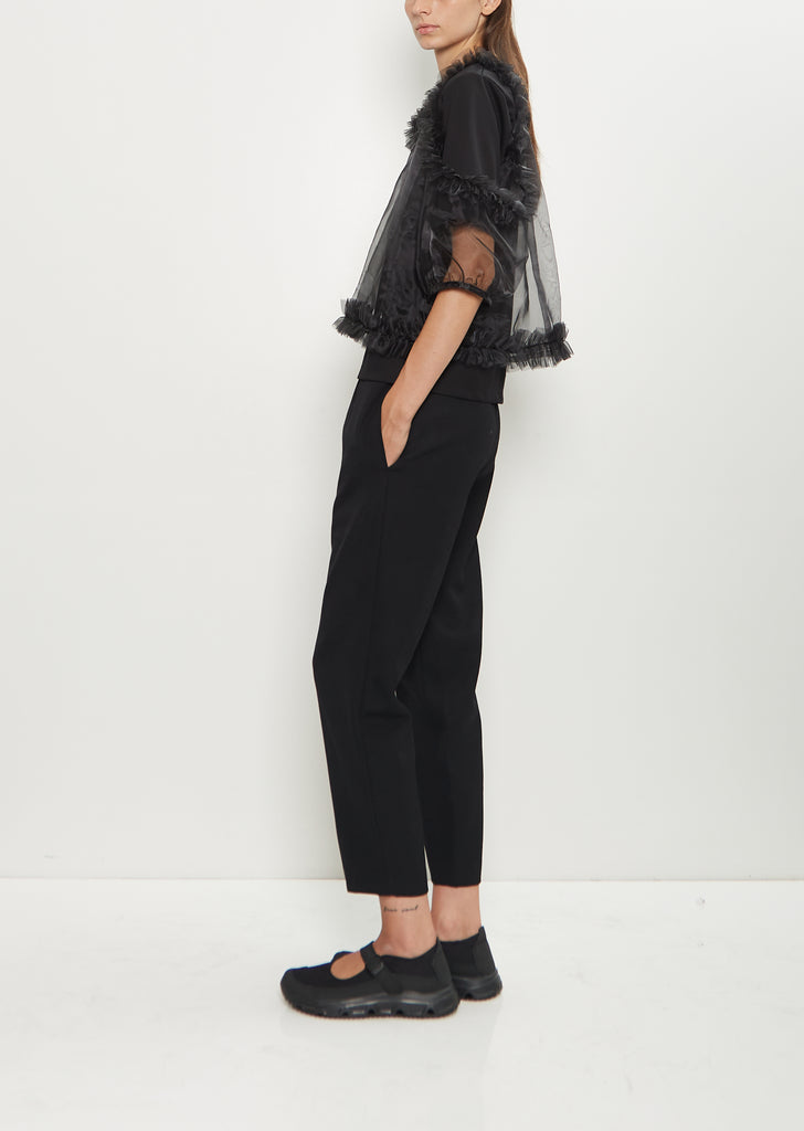 Organza Cotton Jersey T-Shirt