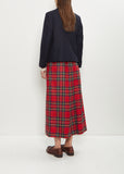 Tailored Wool Jacket — Navy